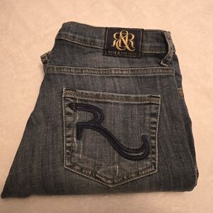 Rock & Republic Women's Denim Jeans with Embroidered Pocket